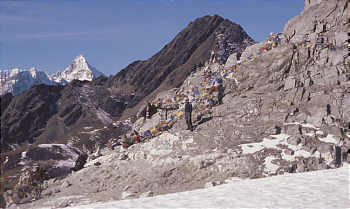 Cho La im khumbu Nepal