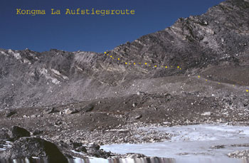 N04-kongma la0010 Aufstiegsroute P350