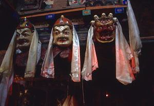 Pangboche 16  Gompa maskenP 0300