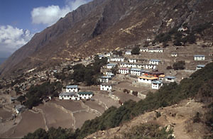 Pangboche 21 Dorf villageP 0300