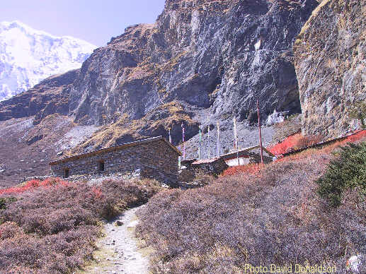 Milarepa 's Gompa in Nepal Annapurna