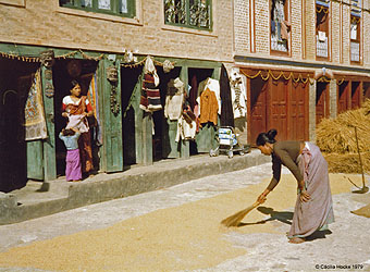 Cäcilia Hocke 1979 Bodnath x 0340 Nepal 1979 Cäcilia Hocke 1979 Bodnath x 0340 Nepal 1979
