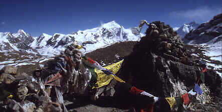 Trekking in Nepal, der Thorong la