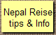 Nepal Reise-
tips & Info