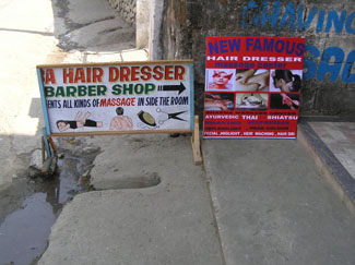 Pokhara Massage salon Barbier