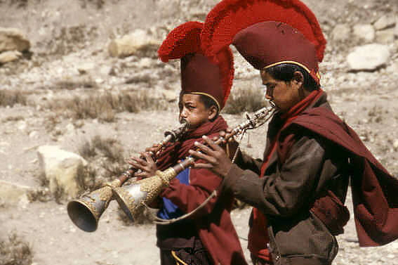 Mnche  von Dzong