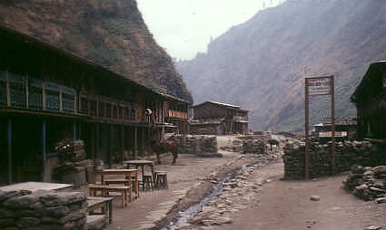 Die Annapurnarunde : Das Dorf Tal