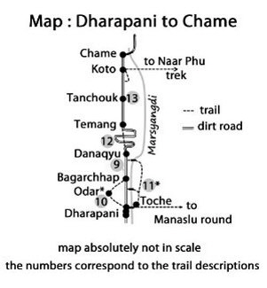 Pic 5 Map Dharapani to Chame small x300